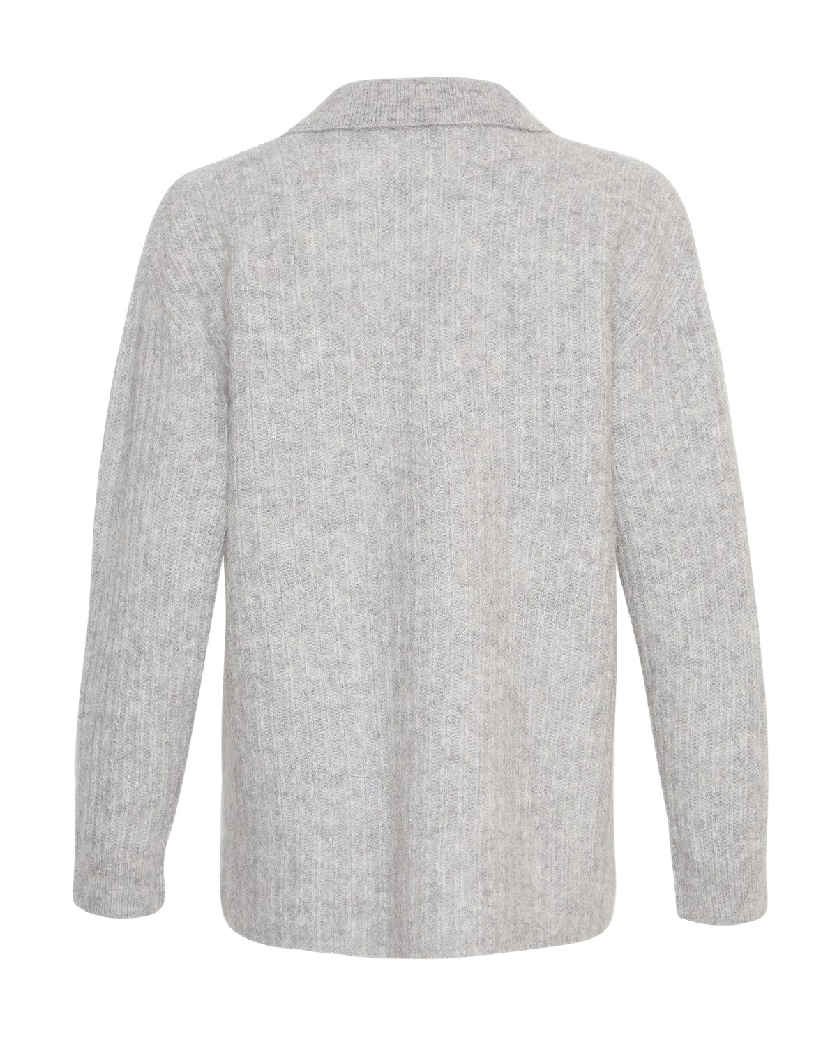 Elisia Nenaya Pullover - Light Grey Melange