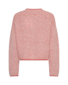 Eliza Nenaya Cardigan Stp - Fade Rose Egret
