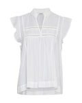Eugenia Ss Top - Bright White