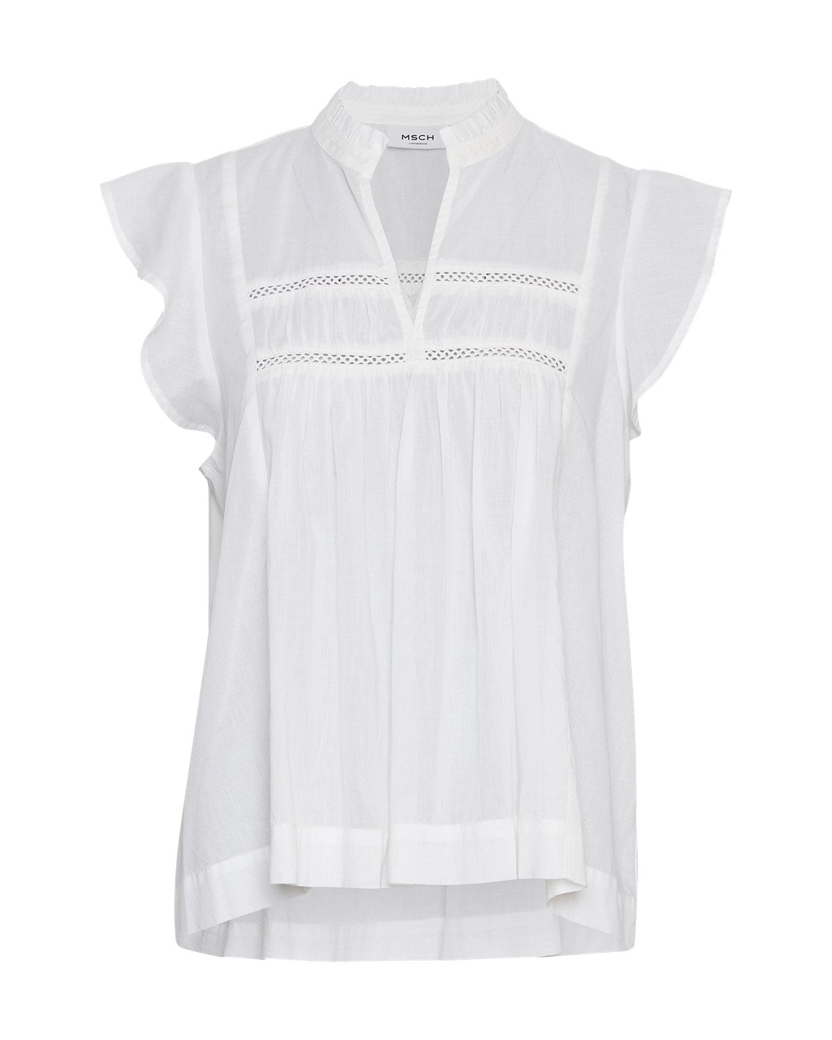 Eugenia Ss Top - Bright White
