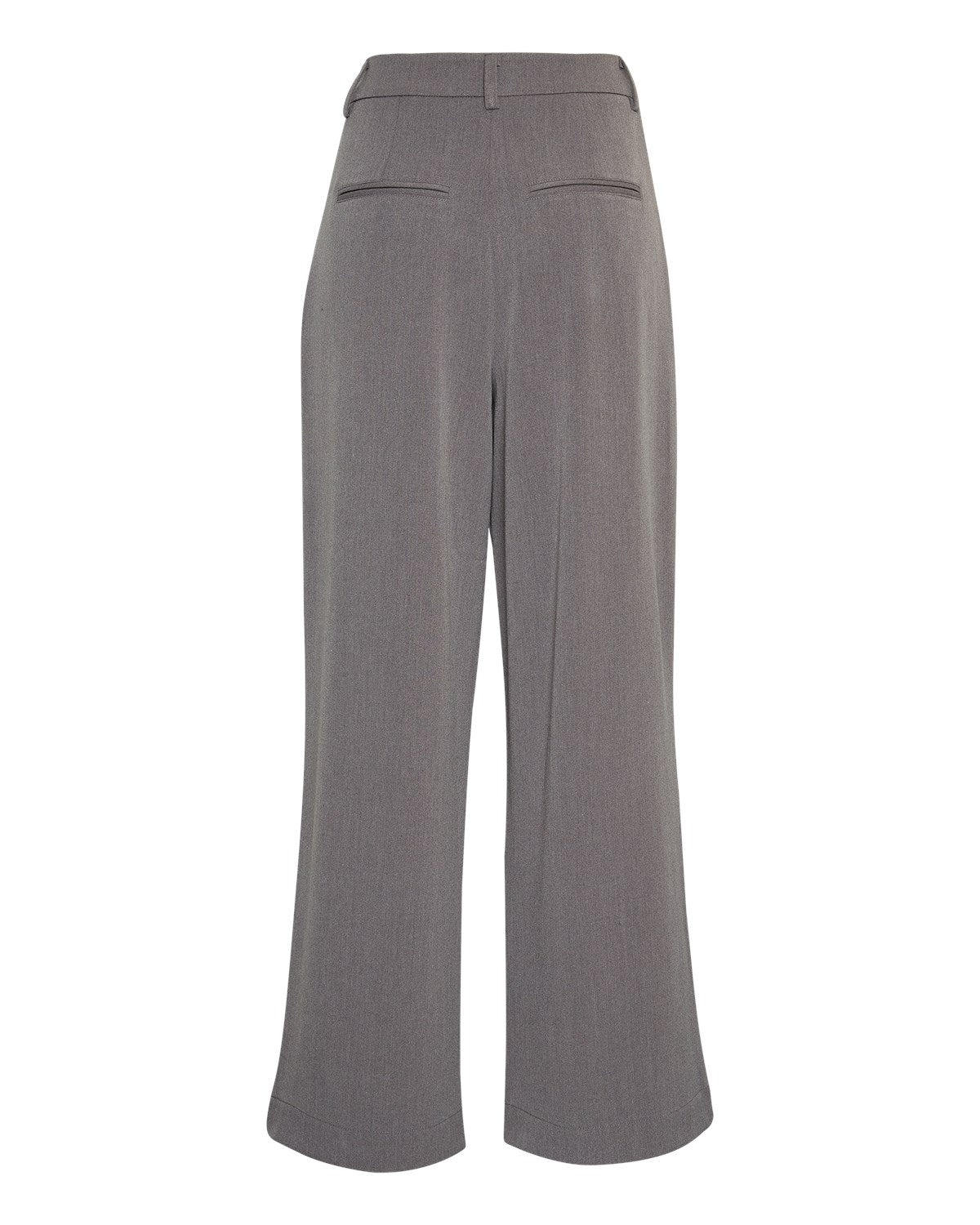 Moss Copenhagen Henrika HW Pants - Grey Melange