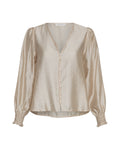Ibina Romina Shirt - Oatmeal