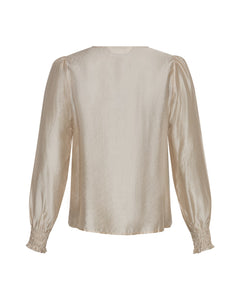 Ibina Romina Shirt - Oatmeal