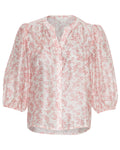 Isadora 3/4 Shirt Aop - Chalk Pink Flower
