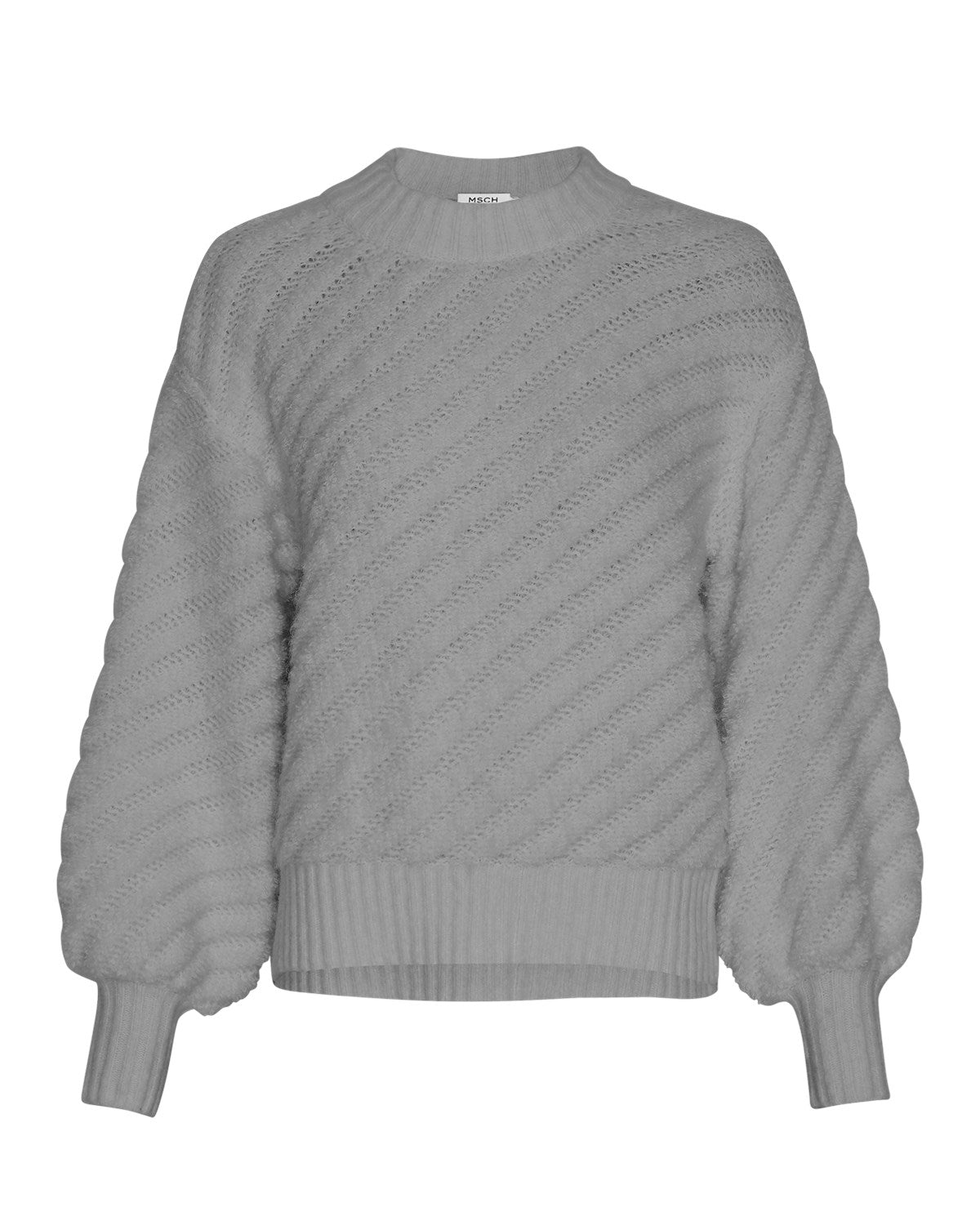 Jaycie Pullover - Medium Grey Melange