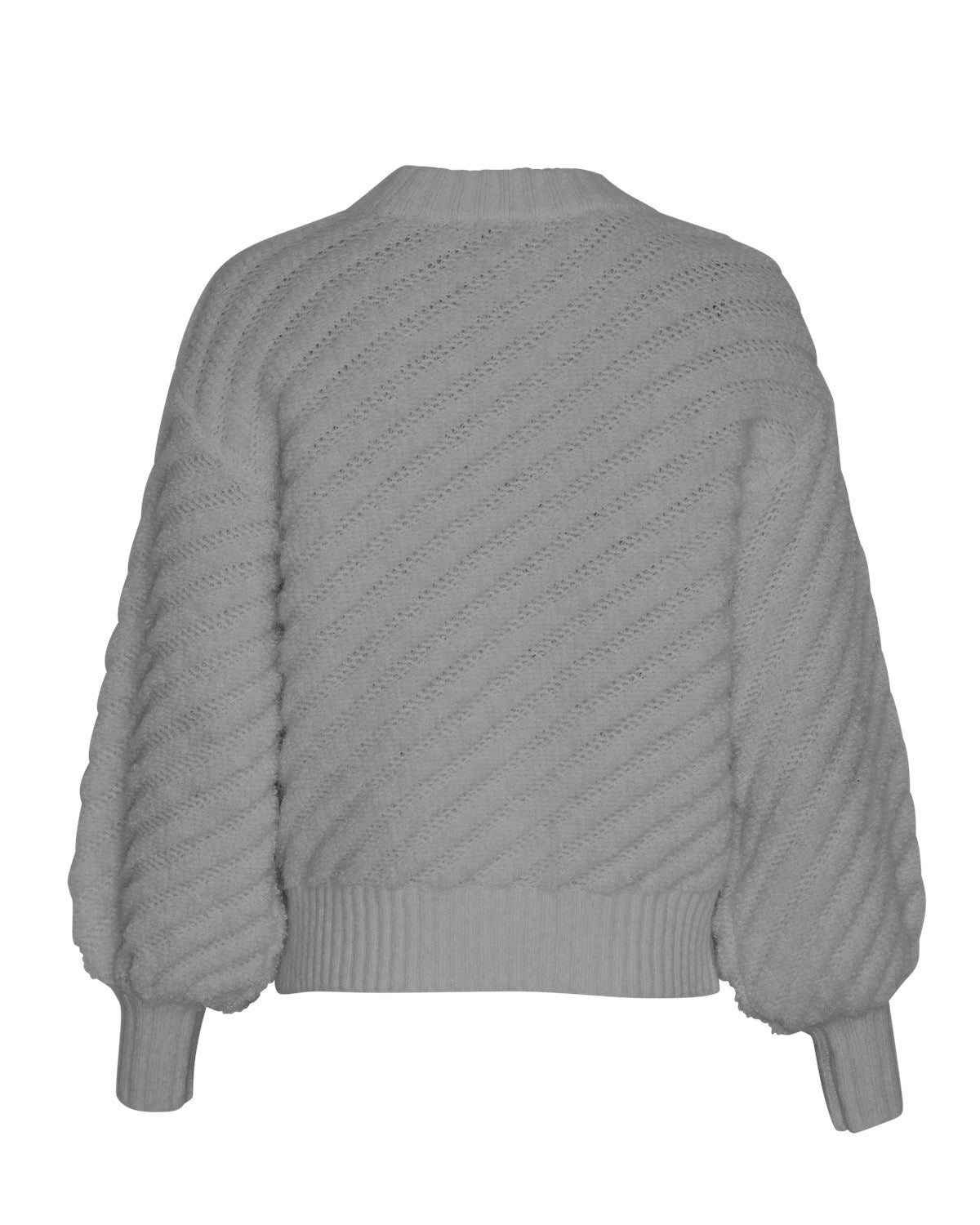 Jaycie Pullover - Medium Grey Melange