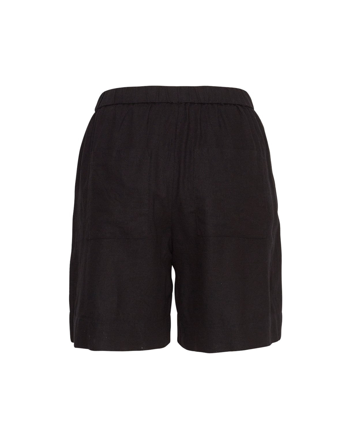 Jovene Ginia Hw Shorts - Black