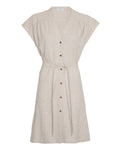 Jovene Ginia Ss Dress - Sand