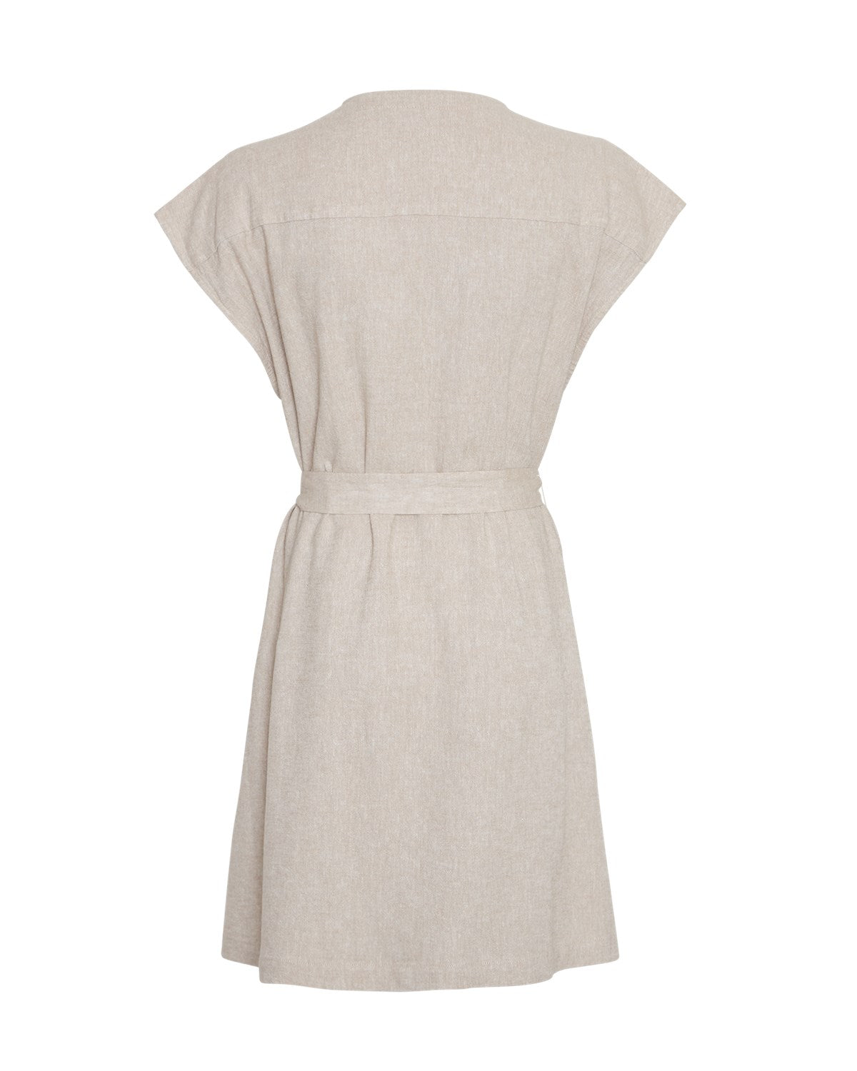 Jovene Ginia Ss Dress - Sand
