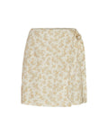 Marva Ladonna Wrap Skirt Aop - Reed Yellow