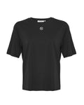 Melea Icon Tee - Black/Egret