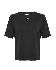 Melea Icon Tee - Black/Egret