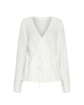 Miabelle Hope Wrap Cardigan - Egret
