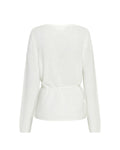 Miabelle Hope Wrap Cardigan - Egret