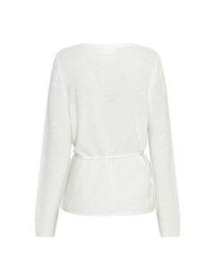 Miabelle Hope Wrap Cardigan - Egret