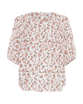 Neomina Rikkelie 2/4 Top Aop - Persimmon Flwr