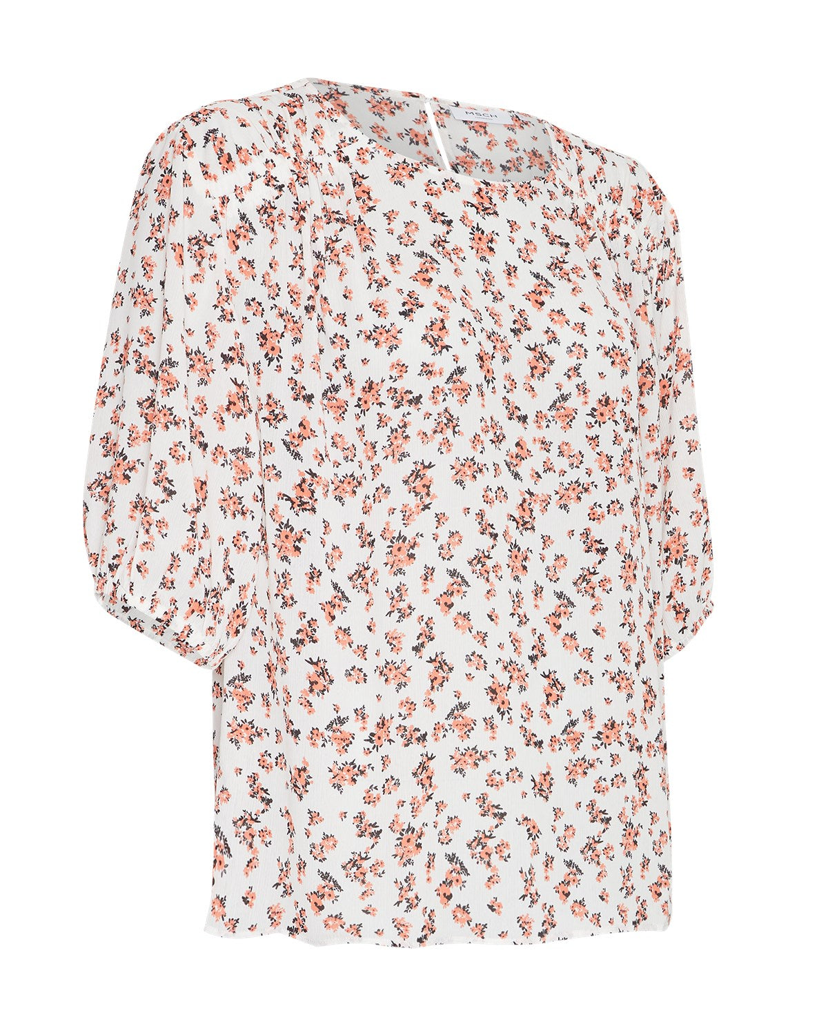 Neomina Rikkelie 2/4 Top Aop - Persimmon Flwr