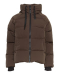 Pavine Down Short Jacket - Slate Black