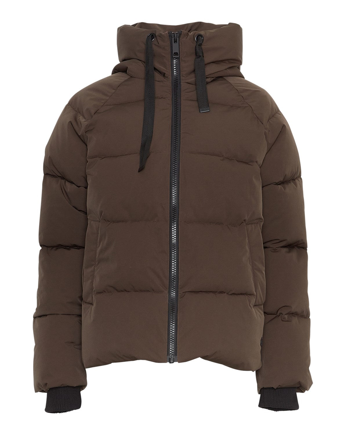 Pavine Down Short Jacket - Slate Black