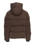 Pavine Down Short Jacket - Slate Black