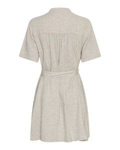 Pennie Ginia 2/4 Shirt Dress - Sand
