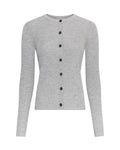 Rigmor Avalina Ribbkofta - Light Grey Melange