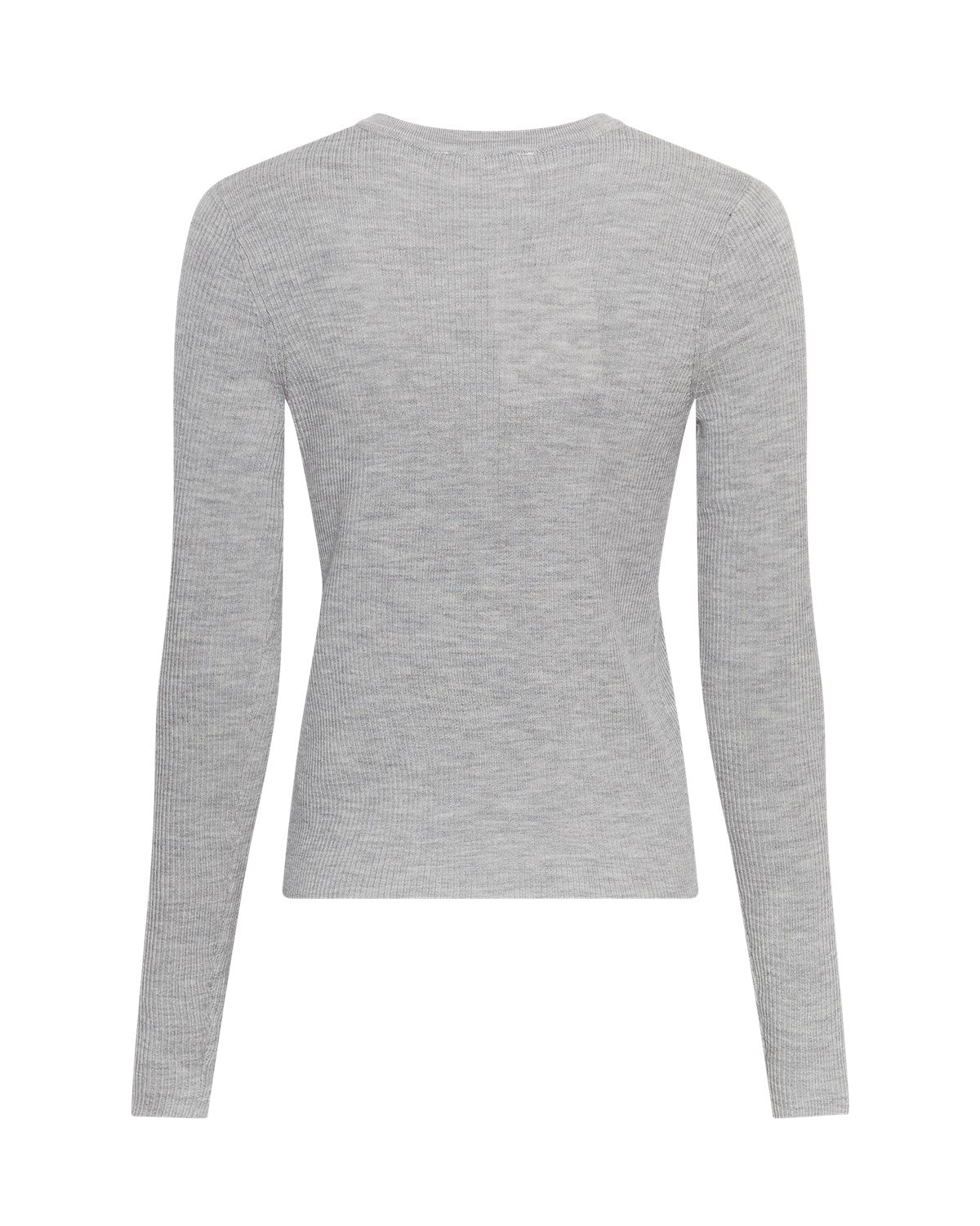 Rigmor Avalina Ribbkofta - Light Grey Melange