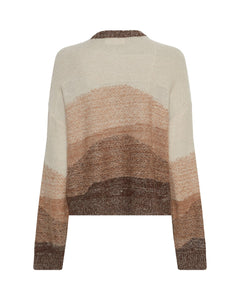 Sasha Zip Cardigan - Oat Toasted Coc