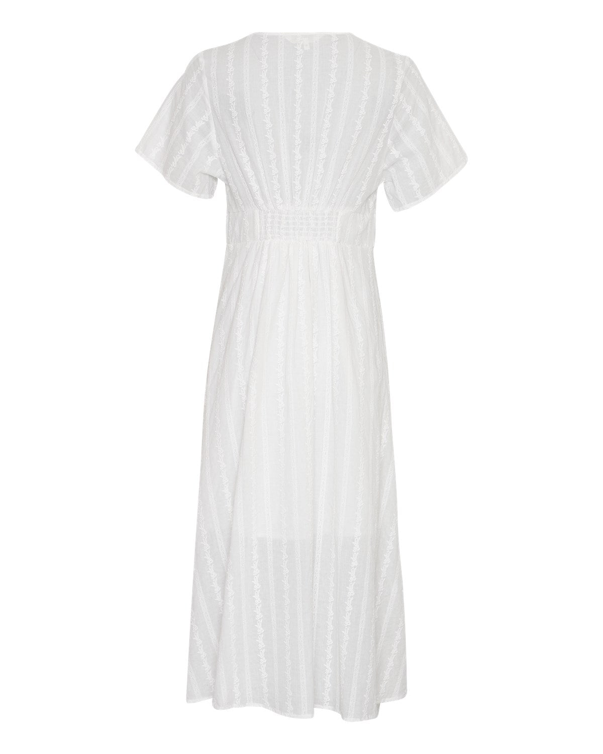 Sibylla Ss Shirt Dress - Egret