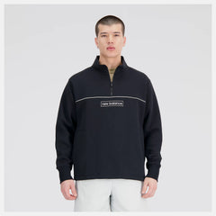Essentials Winter 1/4 Zip - Black