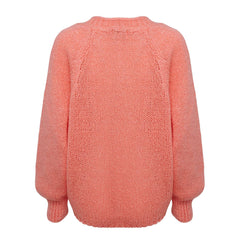 Fora Knit Cardigan - Peach