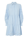 Yaszimia LS Shirt Dress - Skyway