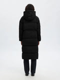 Maya Down Long Coat - Svart