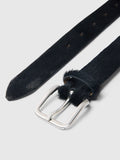 Caroline Cow Belt - Svart