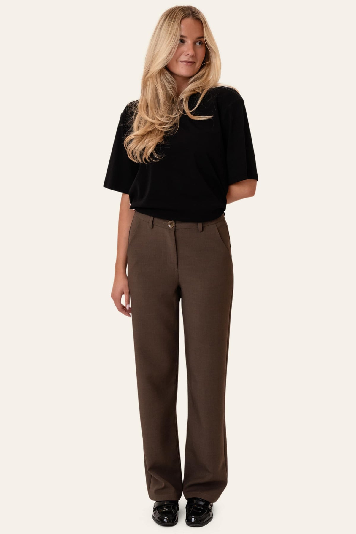 Signatureic Pants - Mörkbrun