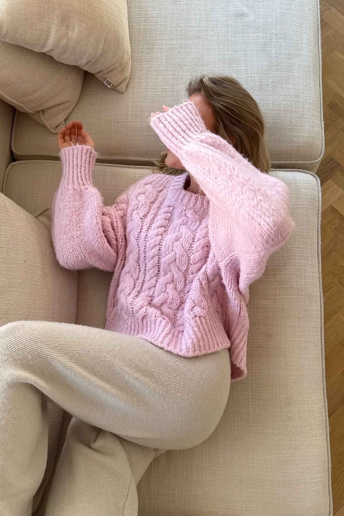 Noraic Sweater - Ljusrosa