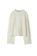 Niclas Short Sweater - Vit