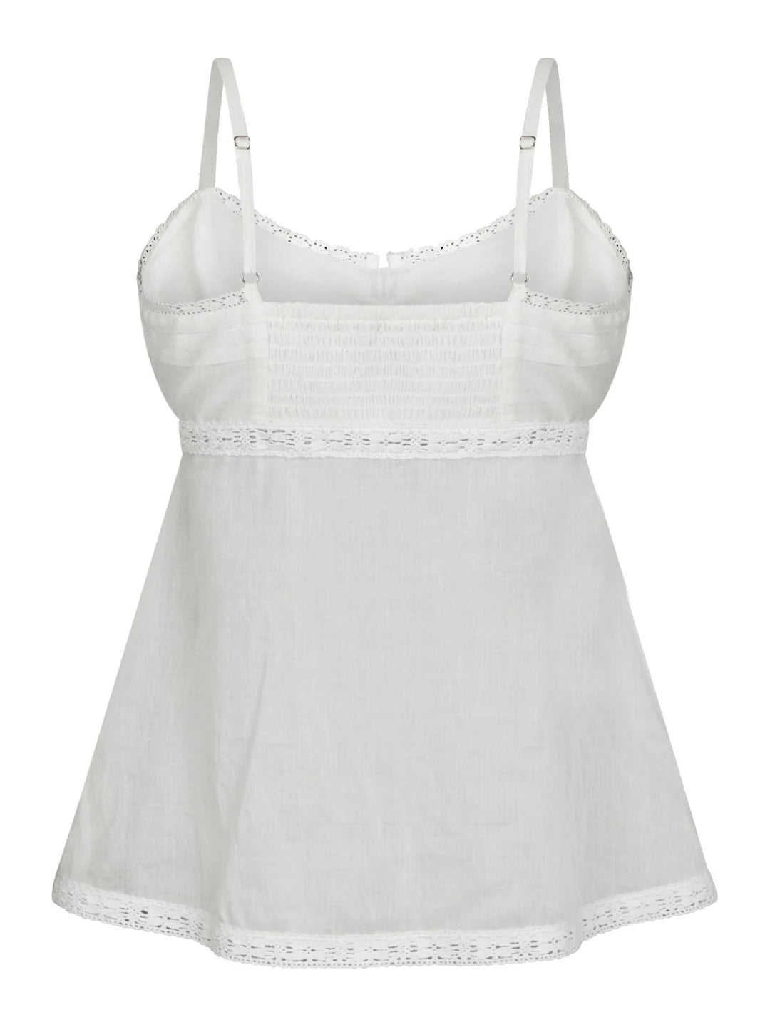Nimissa S Voile Topp - Vit