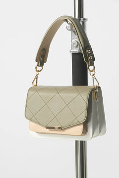 Blanca Bag Medium - Army/White/Beige