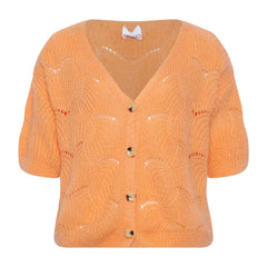 Shade Knit Cardigan - Dusty Apricot