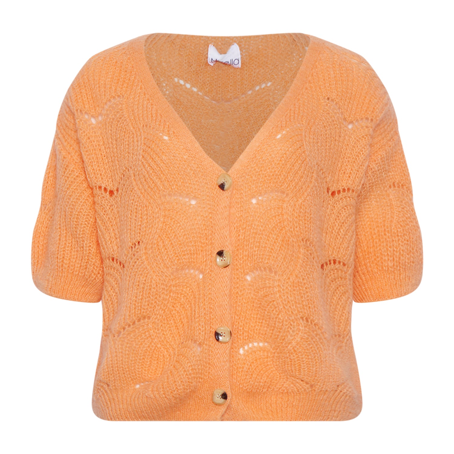 Shade Knit Cardigan - Dusty Apricot