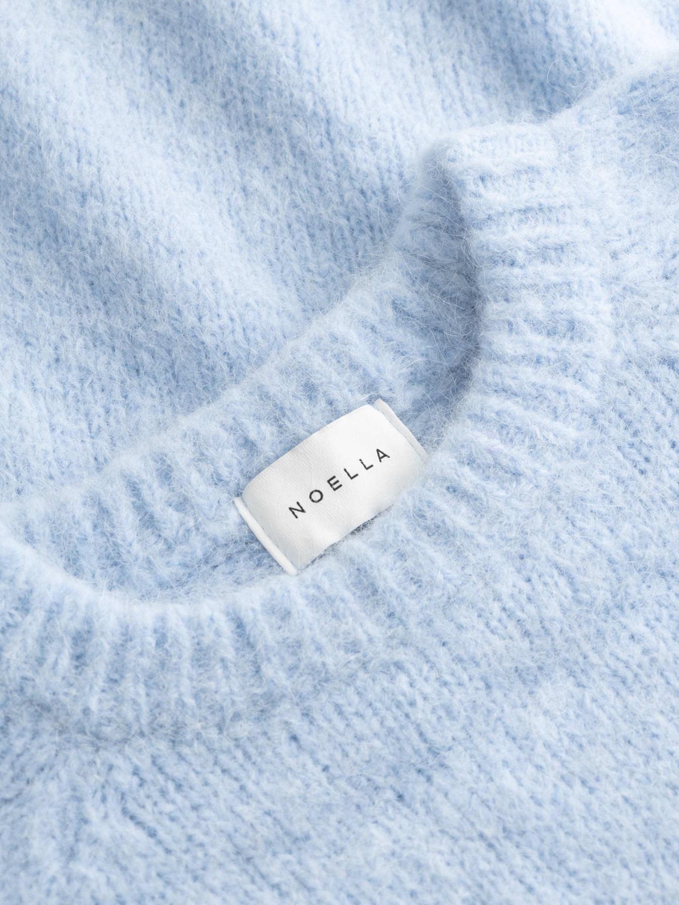 N-Latora Knit - Ljusblå