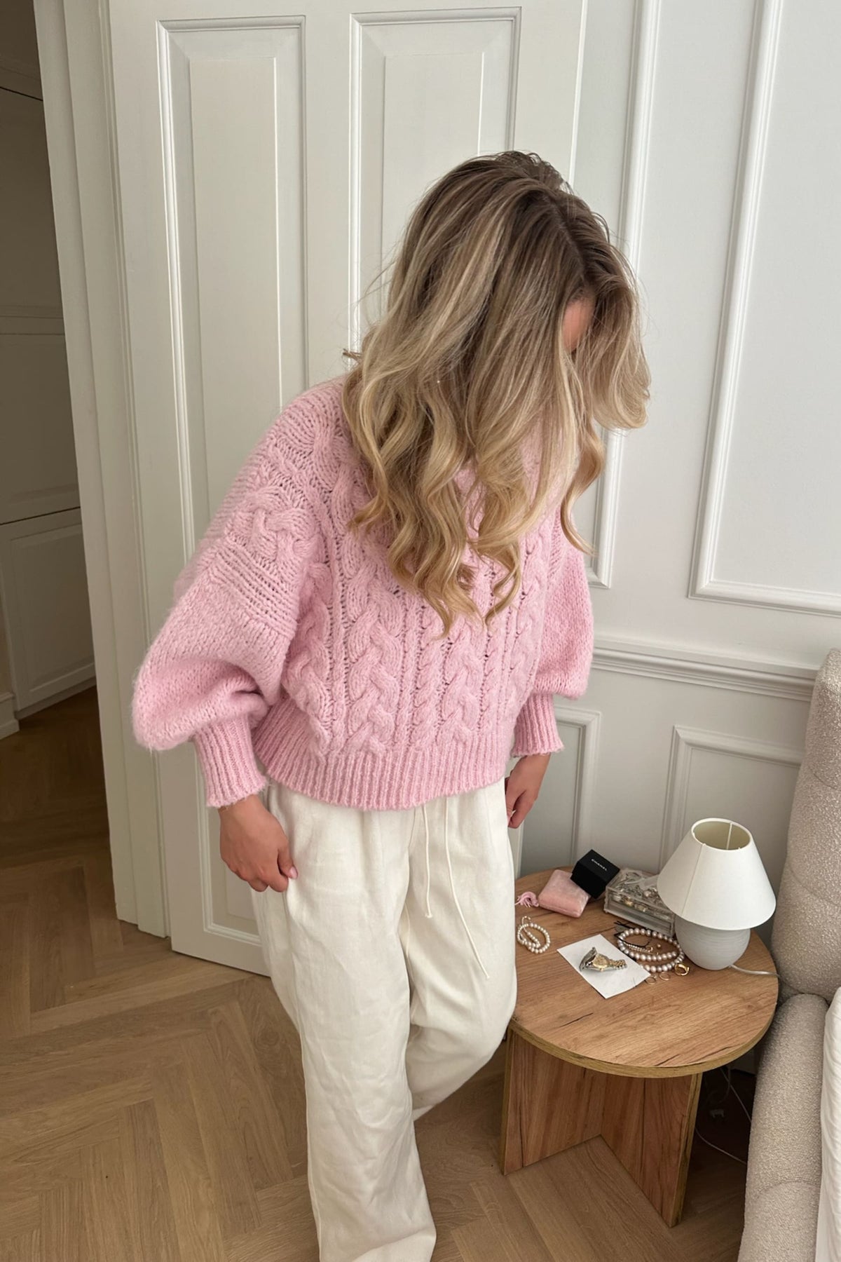 Noraic Sweater - Ljusrosa
