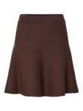 Y.A.S Yasfonny HW Knit Skirt - Chokladbrun