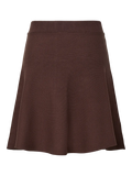 Y.A.S Yasfonny HW Knit Skirt - Chokladbrun