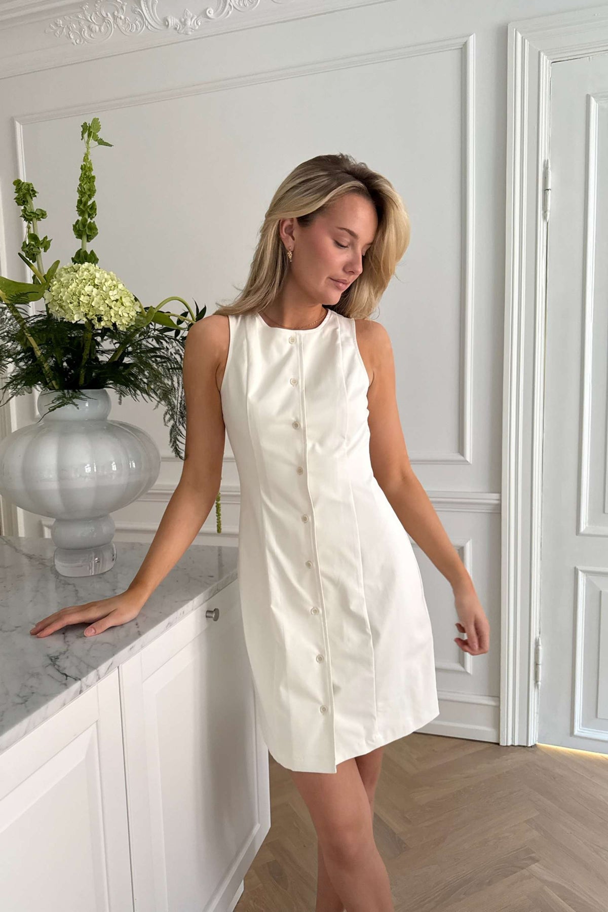 Mayic Dress - Vit
