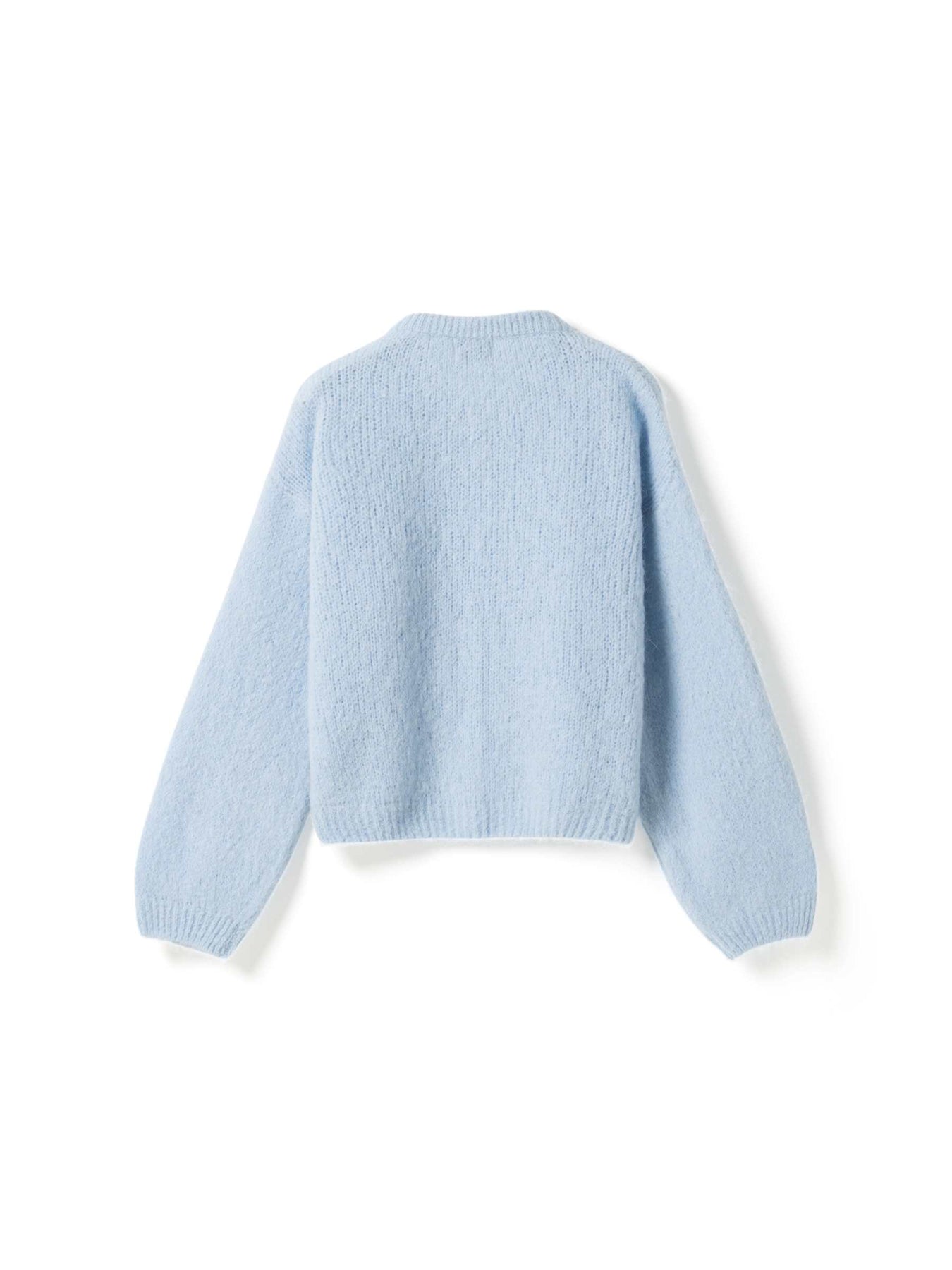 N-Kae Knit Cardigan - Ljusblå