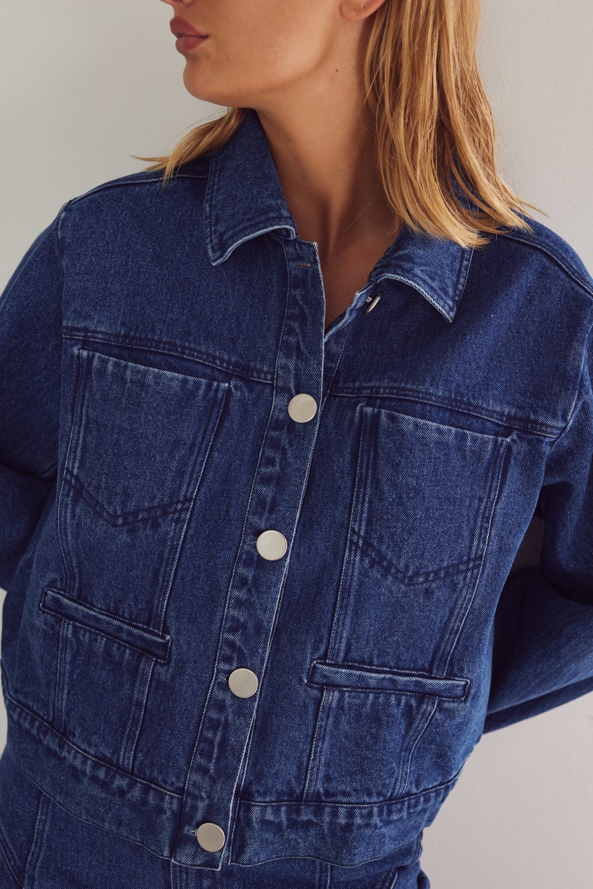 Lyric Jacket - Blå Denim