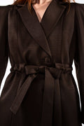 Olivine Dress - Deep Brown