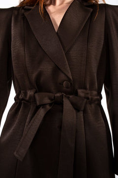 Olivine Dress - Deep Brown